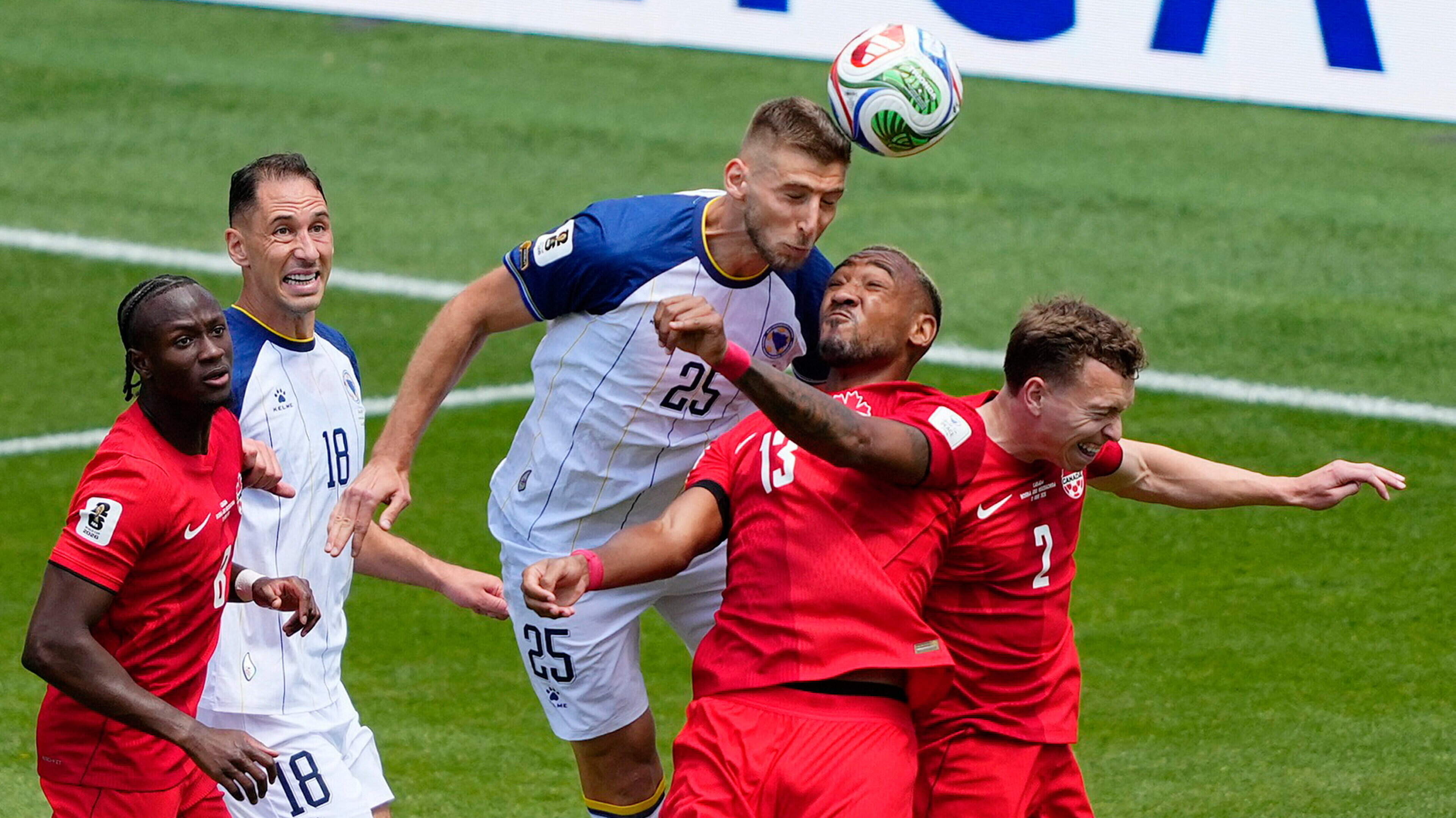 World Cup, Day Two: Canada kick off campaign against Bosnia